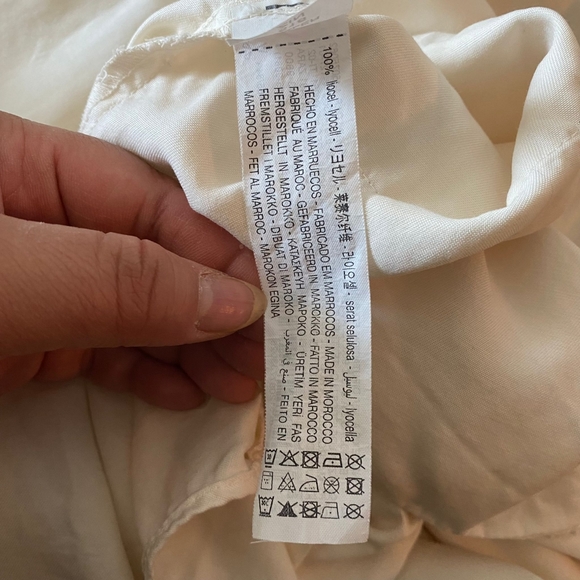 Zara White Dress Small - Picture 6 of 12